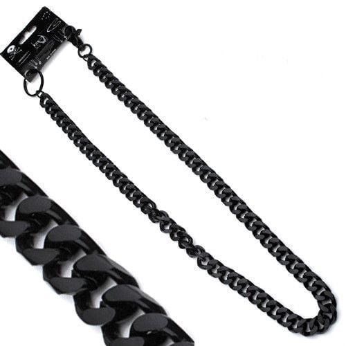 Men Metal Long Wallet Chains KeyChain Pewter Strong Big Spike Biker Jeans Charm